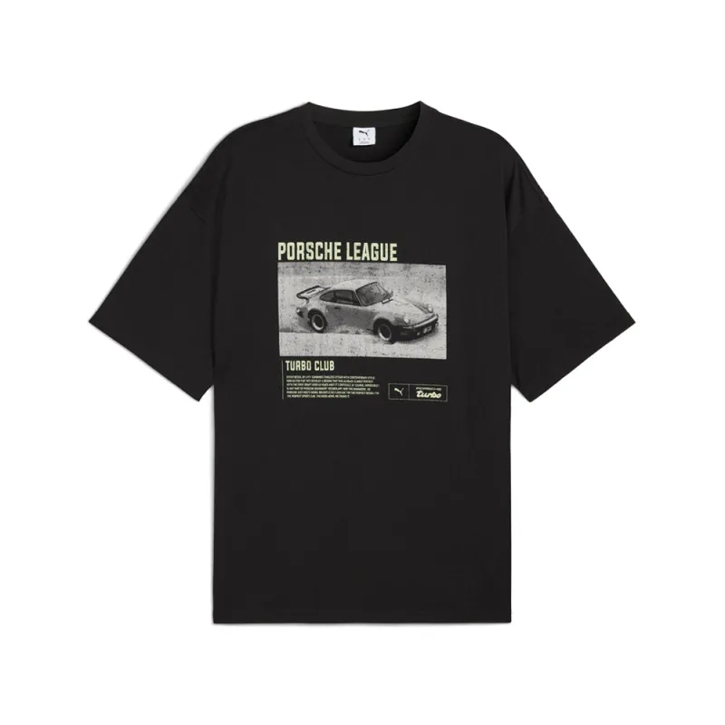 Porsche Legacy Graphic Crew Neck Short Sleeve T-Shirt made by Puma