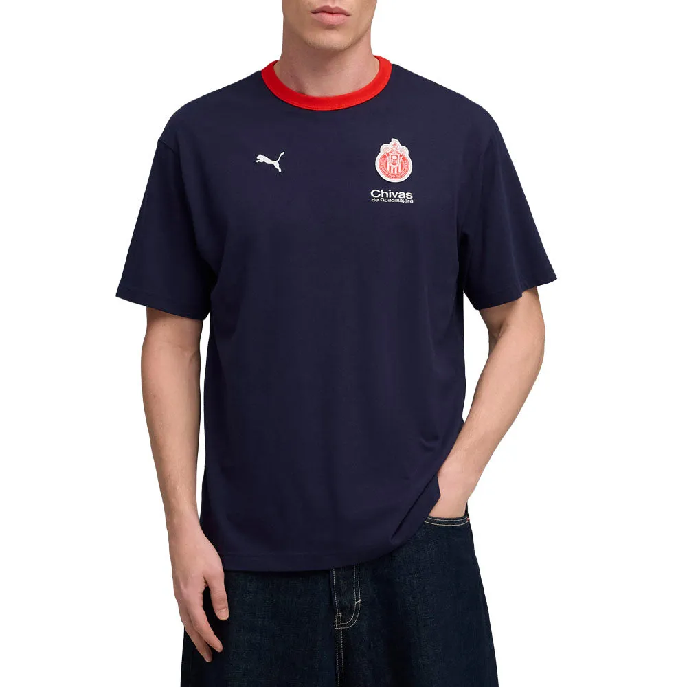 Chivas Graphic Relaxed Crew Neck Short Sleeve T-Shirt sold by Shoebacca product image thumbnail 3
