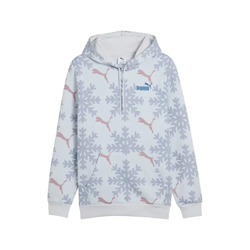 Essentials Logo Lab Holiday Graphic Pullover Hoodie made by Puma