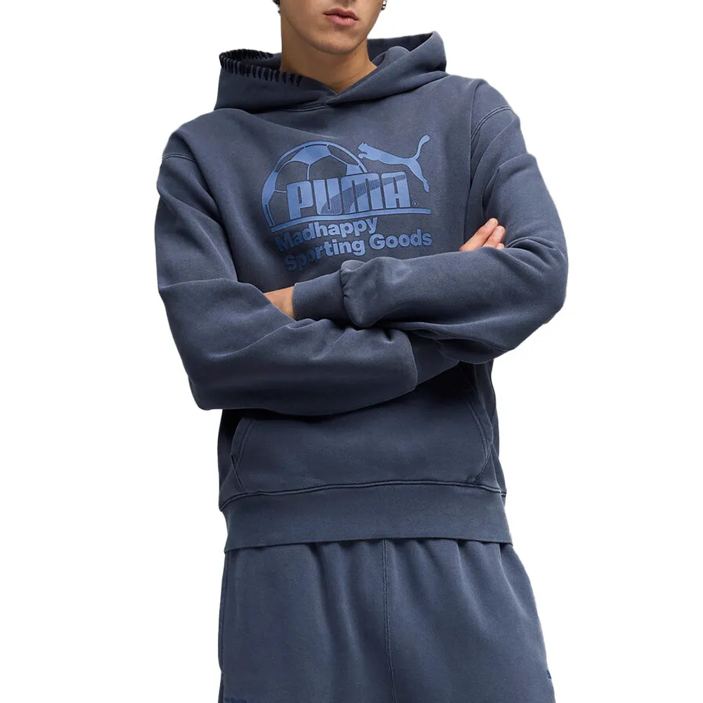 PUMA X MADHAPPY Relaxed Graphic Fleece Pullover Hoodie sold by Shoebacca product image thumbnail 5