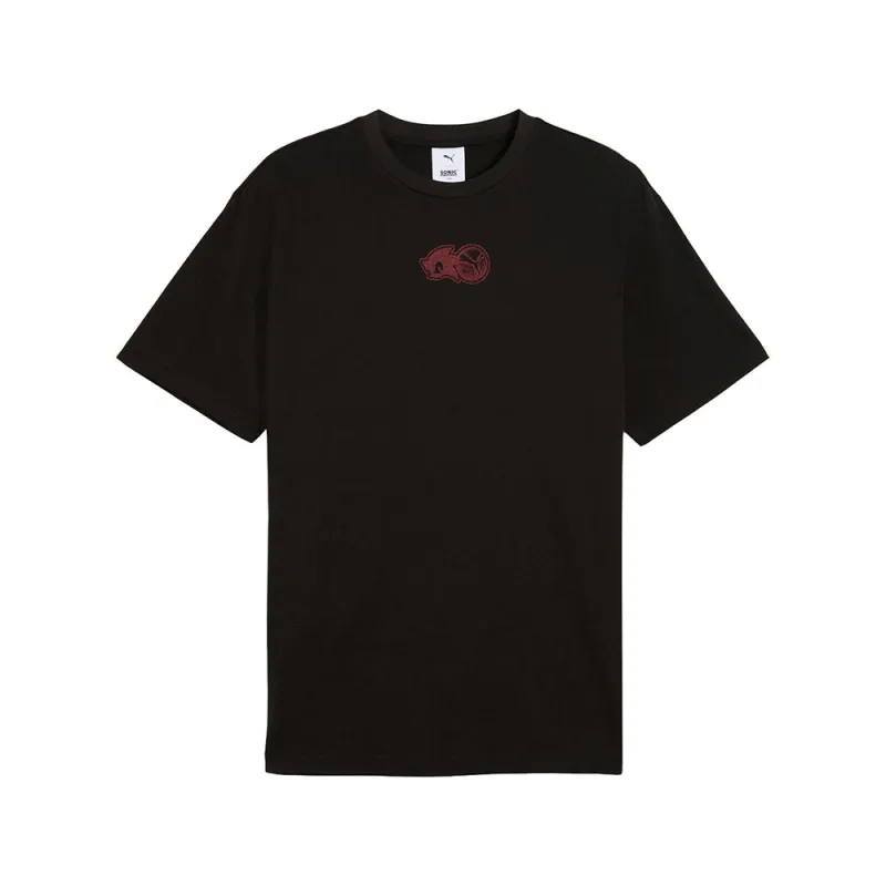 PUMA X SONIC THE HEDGEHOG Relaxed Graphic Crew Neck Short Sleeve T-Shirt made by Puma