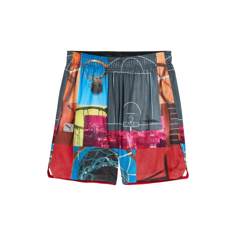 Hooptopia Reversible 7 Inch Athletic Shorts sold by Shoebacca