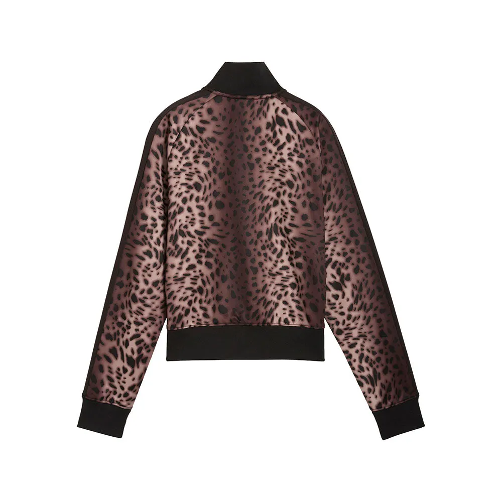 T7 Leopard Luxe Full Zip Track Jacket sold by Shoebacca product image thumbnail 2
