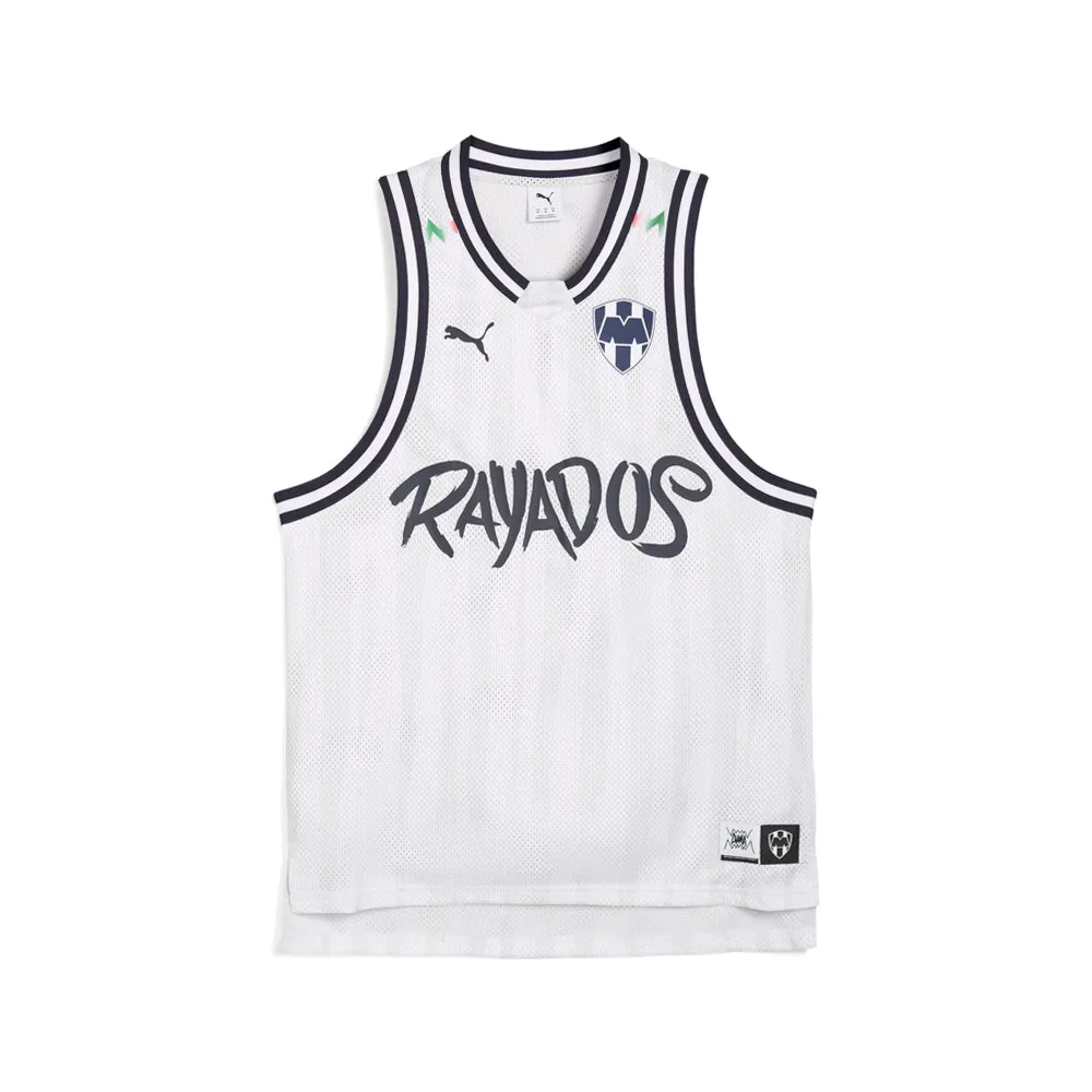 PUMA HOOPS X MONTEREY Crew Neck Sleeveless Replica Jersey sold by Shoebacca