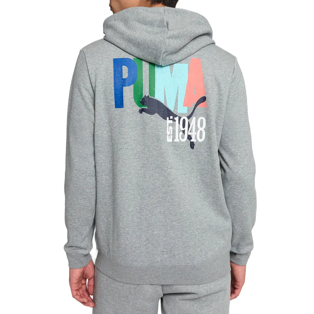 Essentials Distressed Full Zip Hoodie sold by Shoebacca product image thumbnail 4