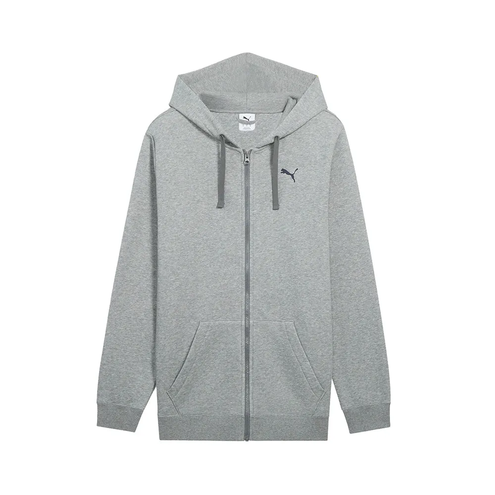 Essentials Distressed Full Zip Hoodie sold by Shoebacca