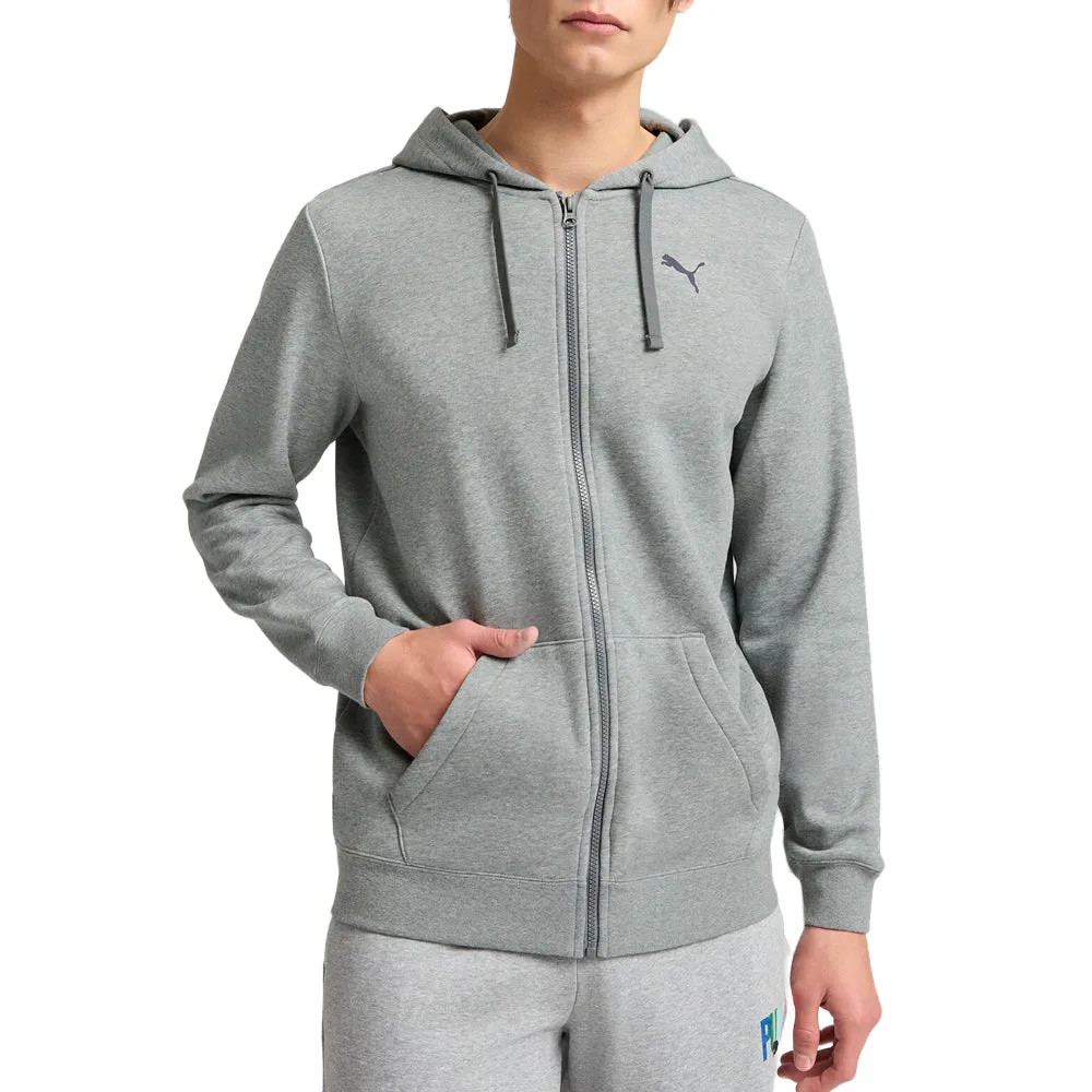 Essentials Distressed Full Zip Hoodie sold by Shoebacca product image thumbnail 3