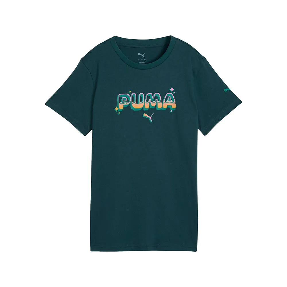 Digital Graphic Crew Neck Short Sleeve T-Shirt sold by Shoebacca