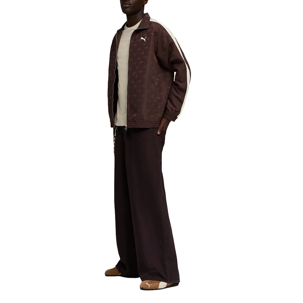 T7 Jacquarded Woven Relaxed Track Full Zip Jacket sold by Shoebacca product image thumbnail 5