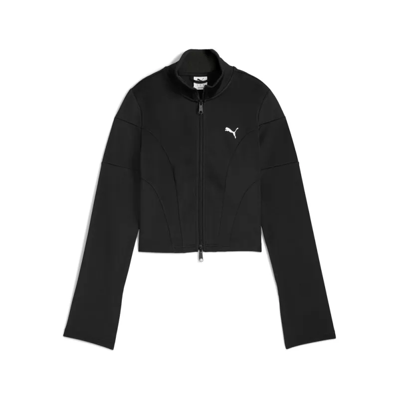 Dare To Slim Cropped Full Zip Track Jacket made by Puma