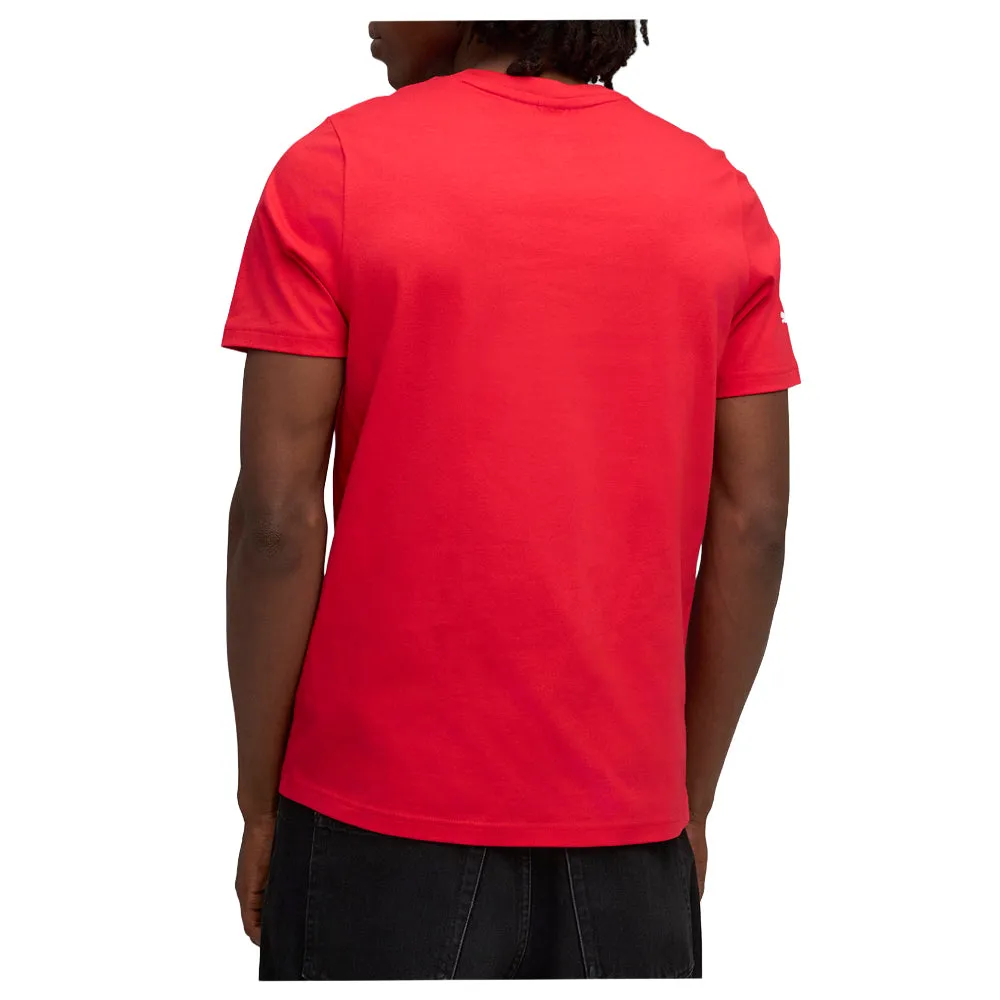 Scuderia Ferrari Sportswear Colored Shield Graphic Crew Neck Short Sleeve T-Shirt sold by Shoebacca product image thumbnail 4