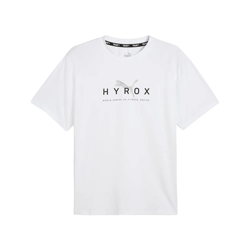 PUMA X HYROX Cloudspun Crew Neck Short Sleeve T-Shirt sold by Shoebacca