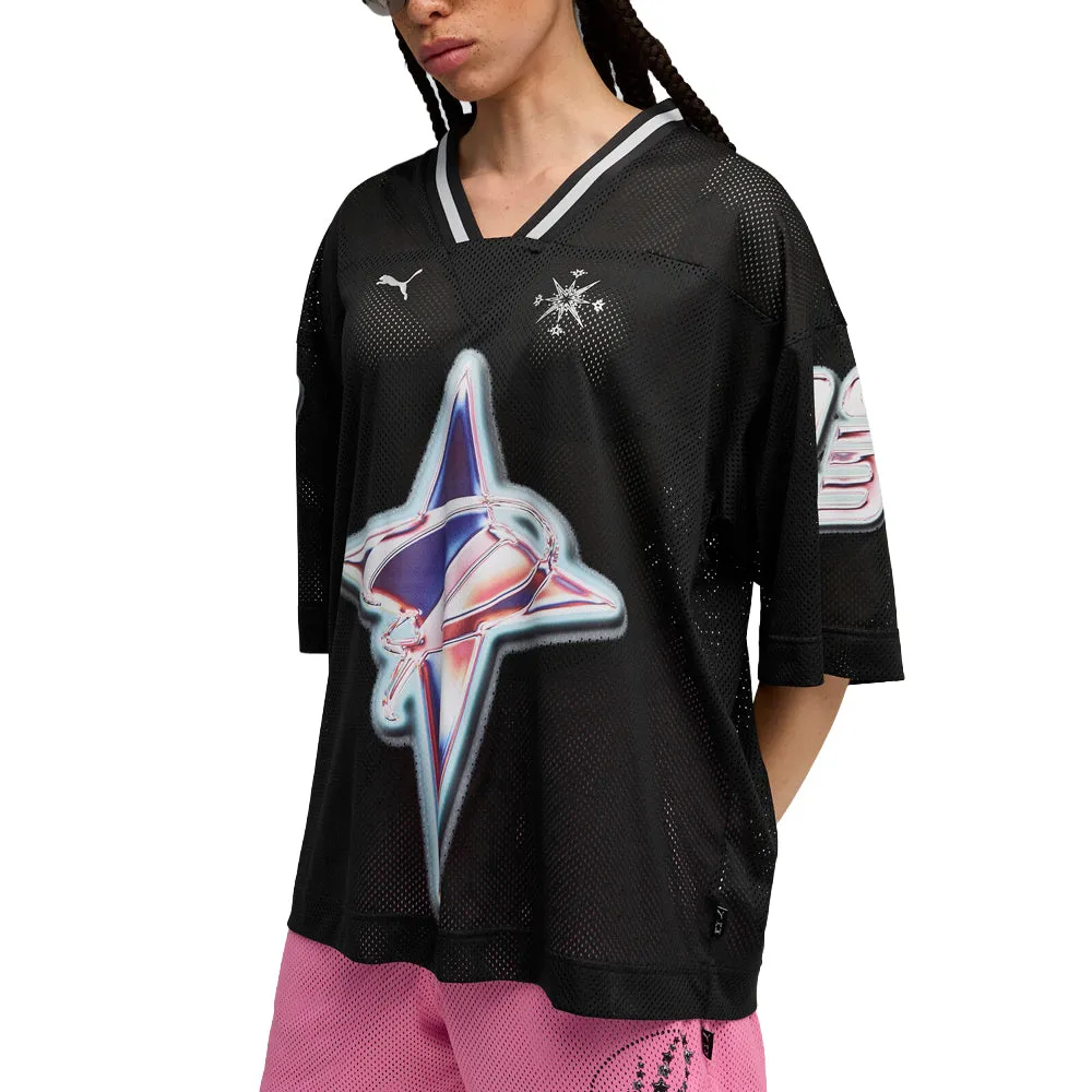 Shooting Stars V Neck Short Sleeve Jersey sold by Shoebacca product image thumbnail 3