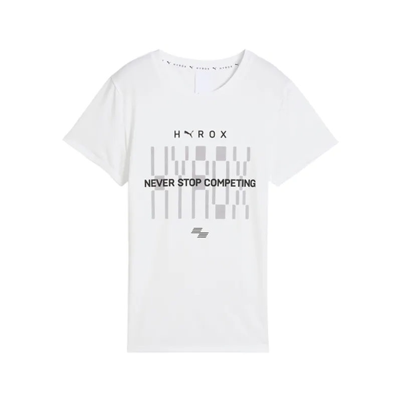 PUMA X HYROX Train All Day Crew Neck Short Sleeve T-Shirt made by Shoebacca