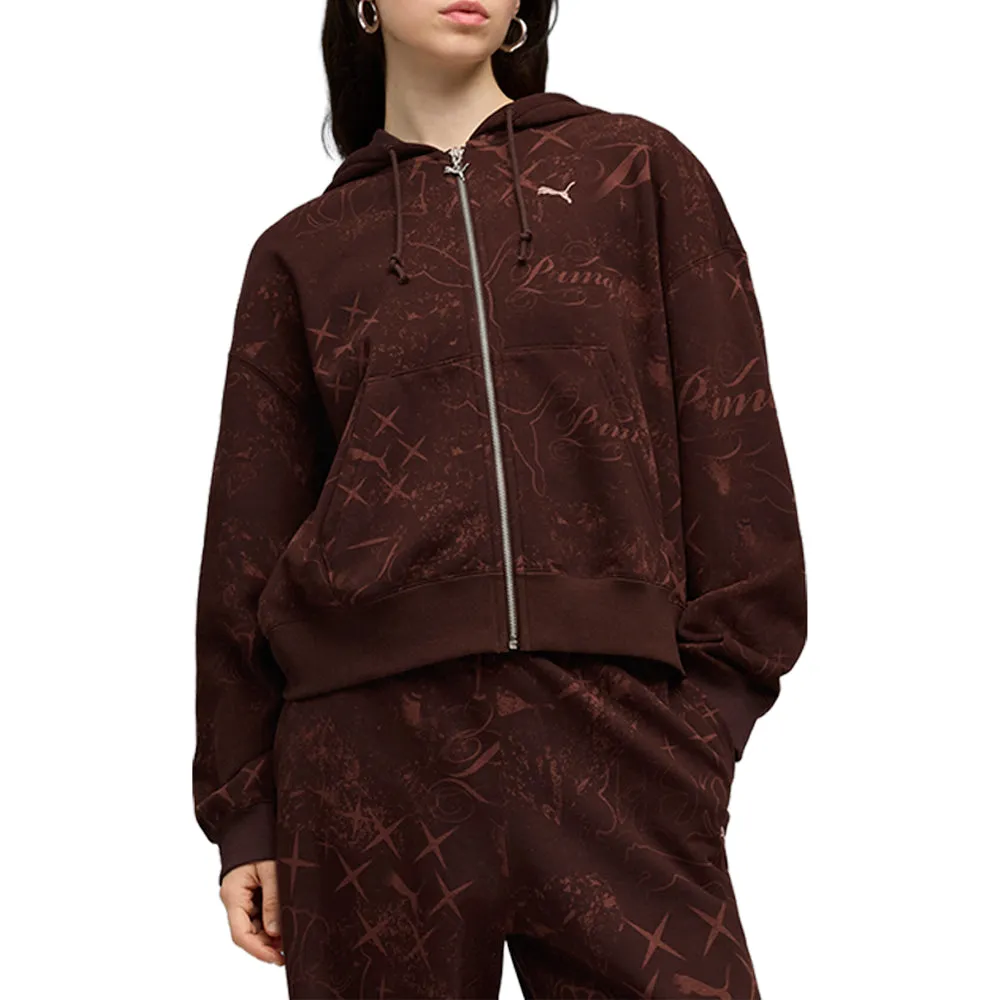Street Glam Short Oversize Full Zip Hoodie sold by Shoebacca product image thumbnail 3