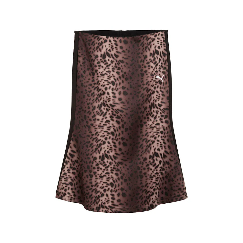 T7 Leo Luxe Aop Midi Skirt sold by Shoebacca