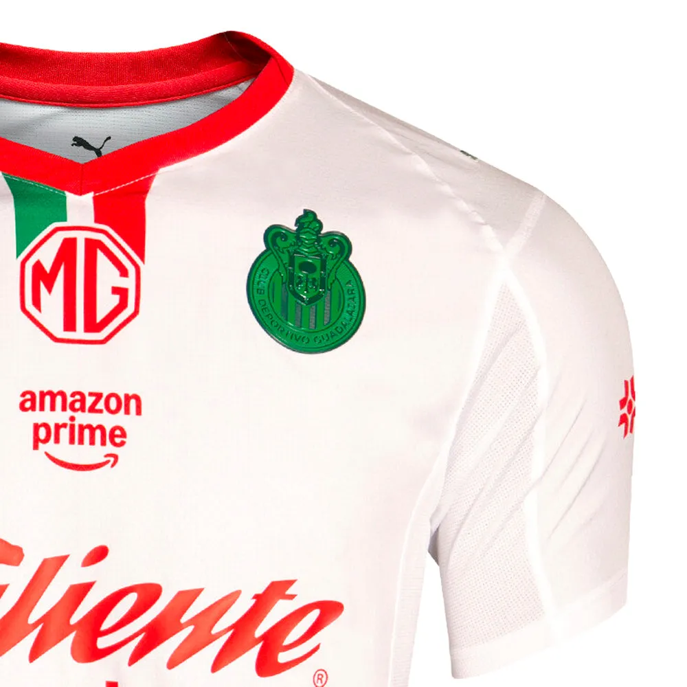 Chivas Crew Neck Short Sleeve Away Soccer Jersey Promo 25-26 sold by Shoebacca product image thumbnail 5