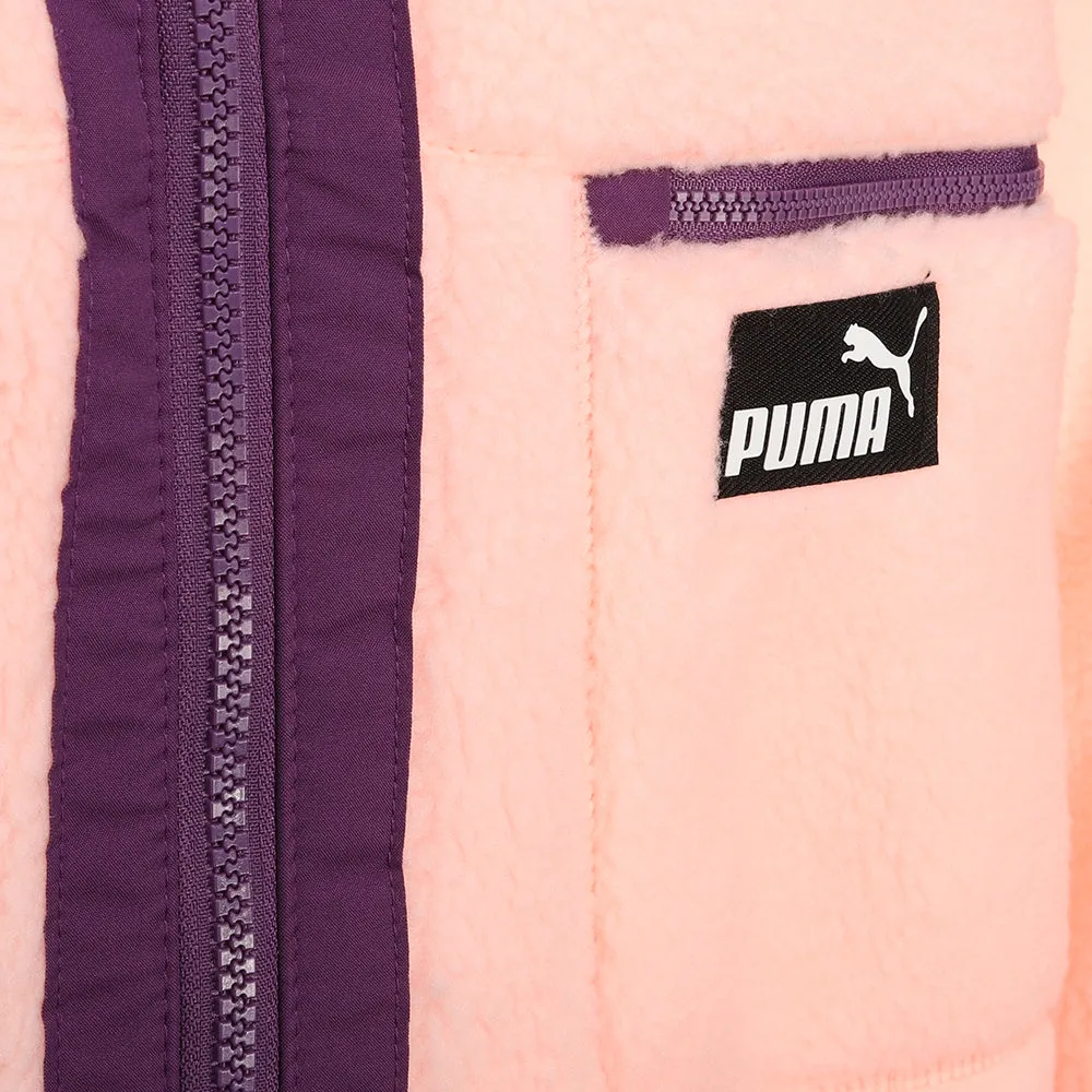 Sherpa Woven Fleece Full Zip Jacket sold by Shoebacca product image thumbnail 3