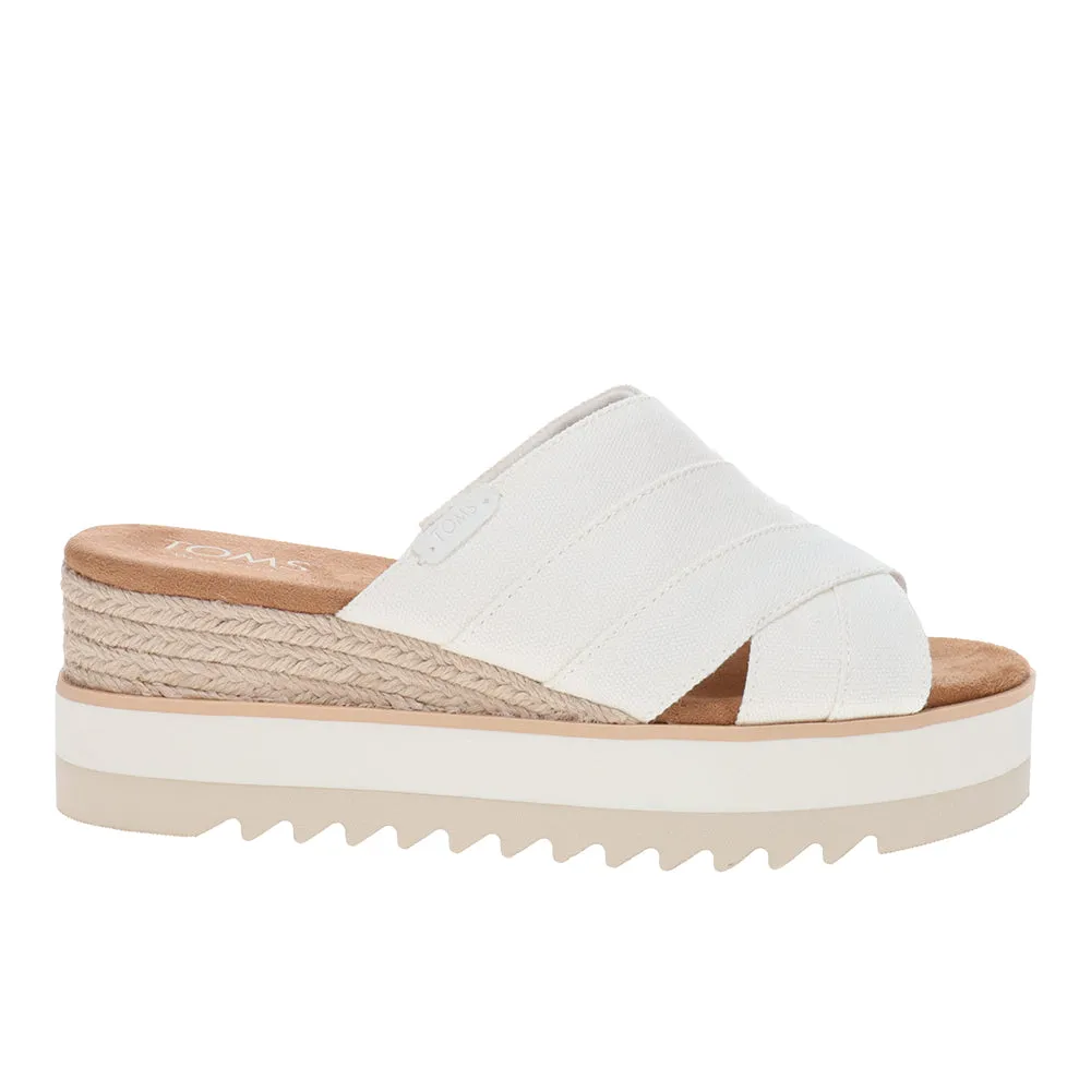 Diana Crossover Wedge Sandals sold by Shoebacca