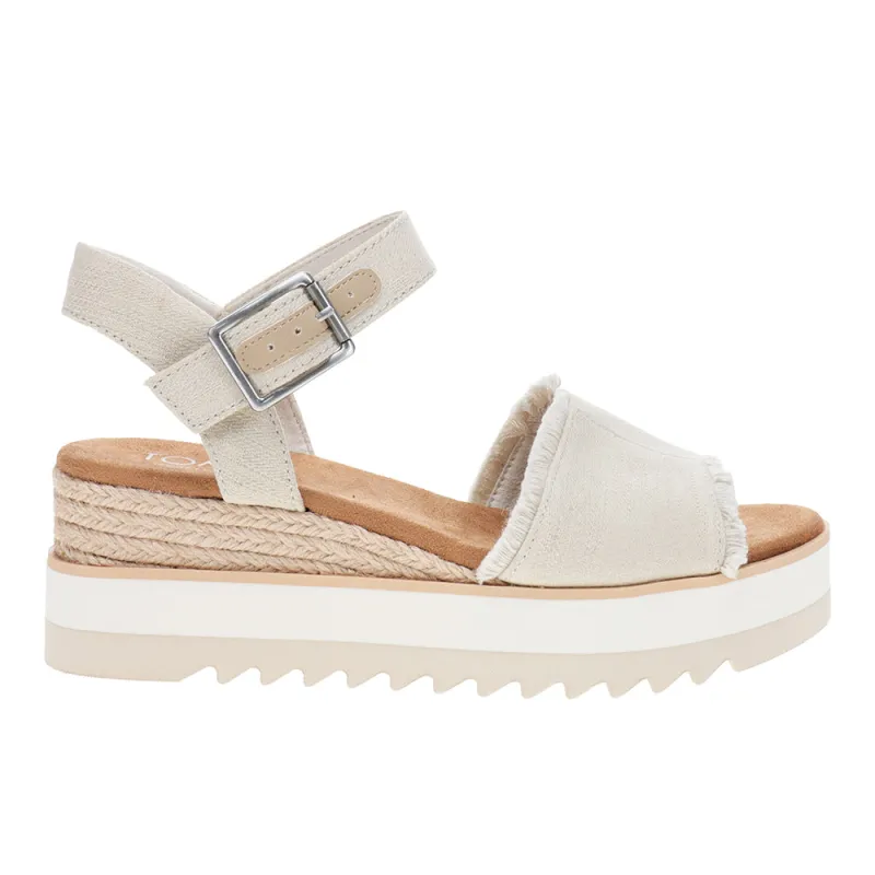 Diana Platform Espadrille Wedge Sandals made by Toms