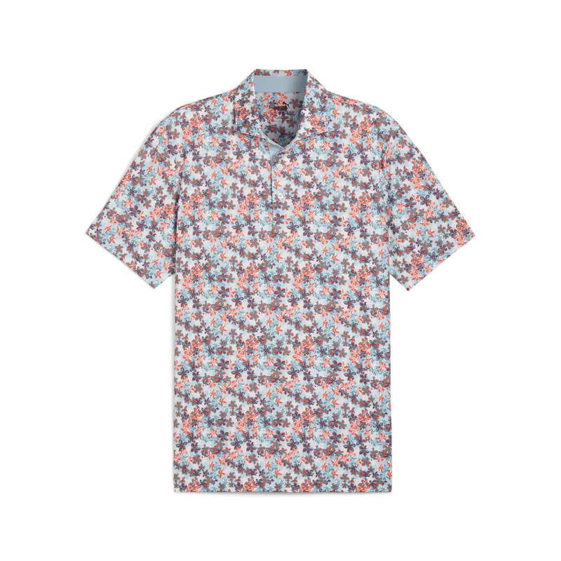 MATTR Lillie Graphic Short Sleeve Polo Shirt made by Puma