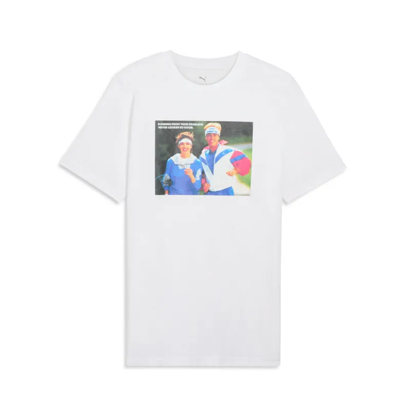 Motivation Graphic Crew Neck Short Sleeve T-Shirt made by Puma