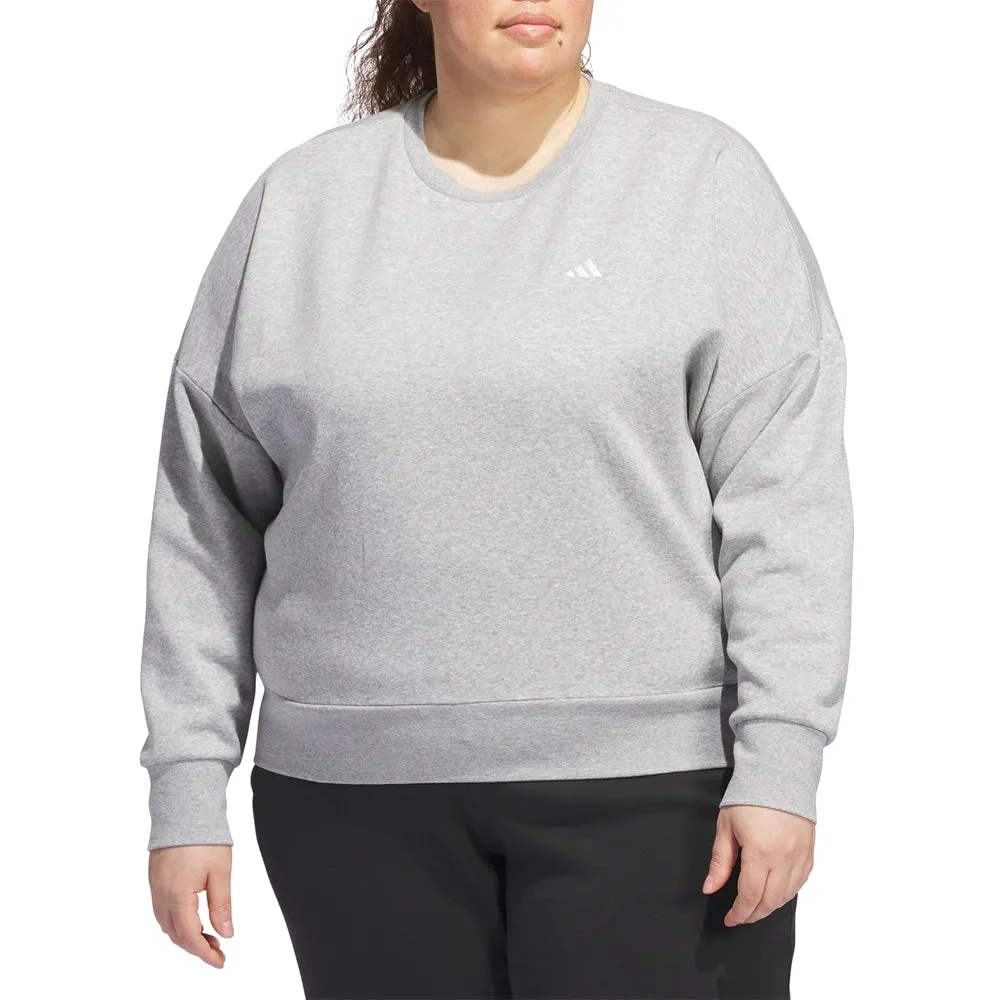Essentials Feel Cozy Crew Neck Sweatshirt (Plus) sold by Shoebacca product image thumbnail 3