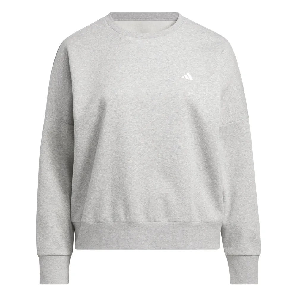 Essentials Feel Cozy Crew Neck Sweatshirt (Plus) sold by Shoebacca