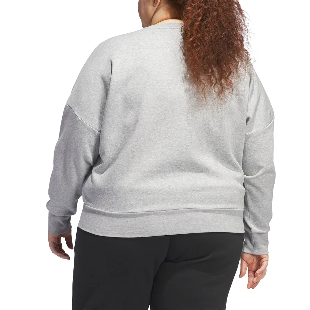 Essentials Feel Cozy Crew Neck Sweatshirt (Plus) sold by Shoebacca product image thumbnail 2
