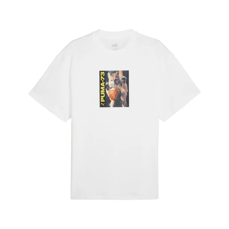 Banned From Tv Graphic Crew Neck Short Sleeve T-Shirt made by Puma