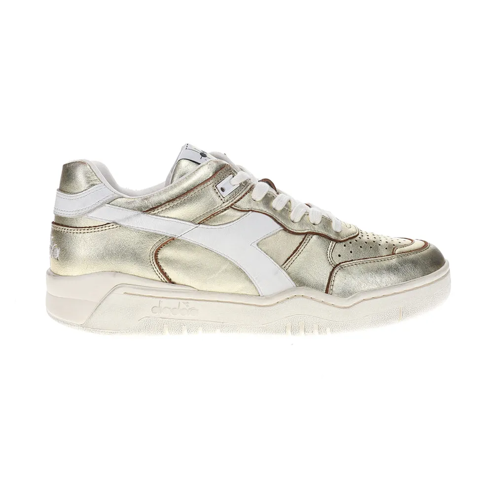 B.560 Metal Metallic Lace Up Sneakers sold by Shoebacca
