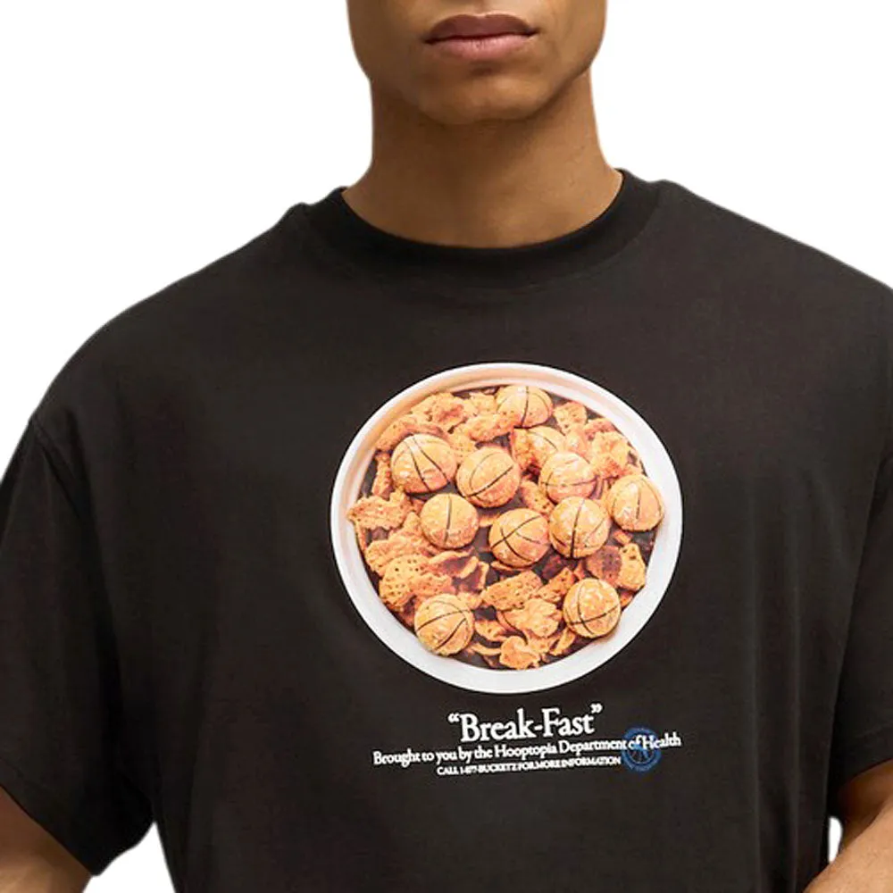 Hooptopia Break Fast Graphic Crew Neck Short Sleeve T-Shirt sold by Shoebacca product image thumbnail 5