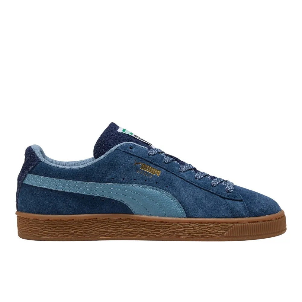 Suede Fuzzy Lace Up Sneakers sold by Shoebacca