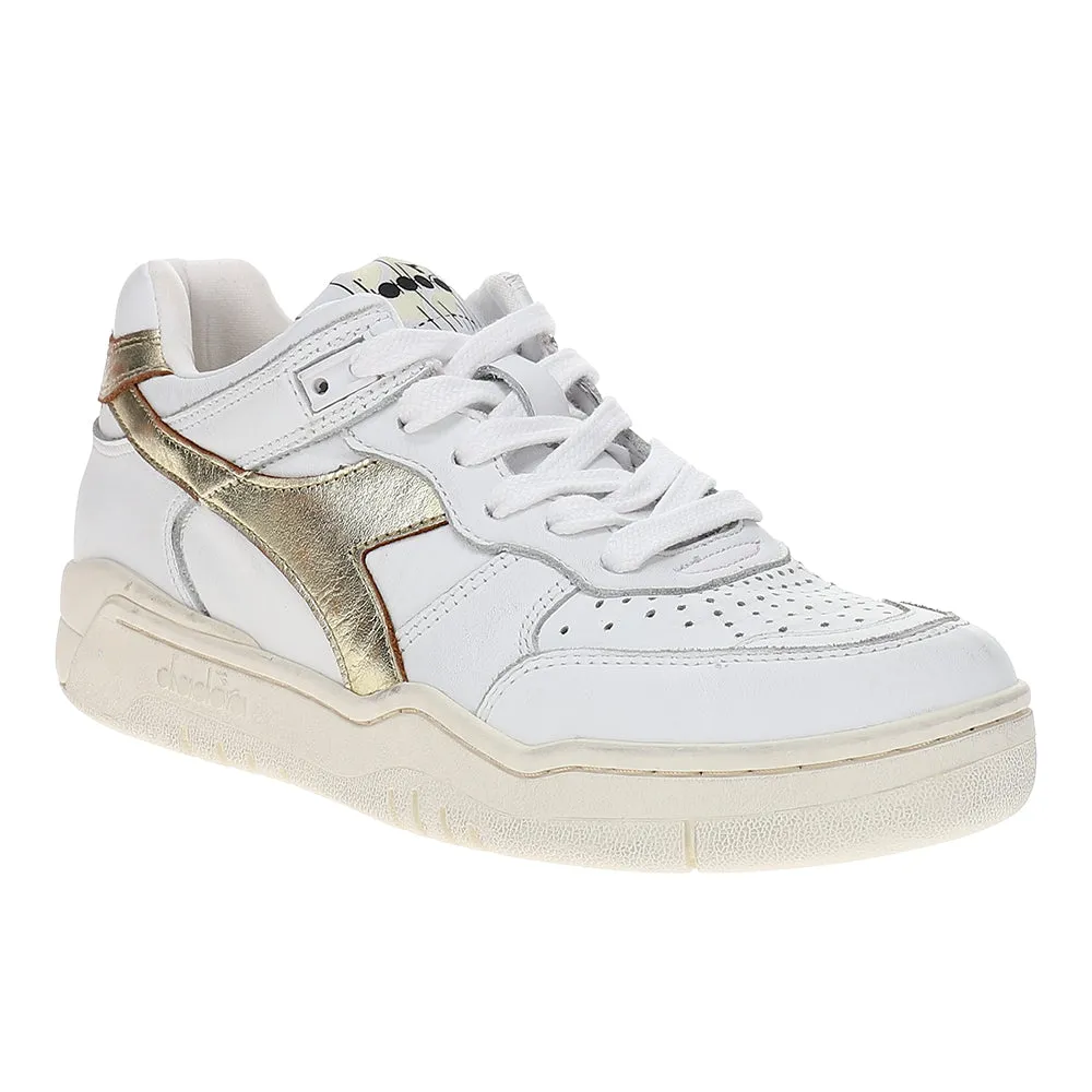 B.560 Laminated Metallic Lace Up Sneakers sold by Shoebacca product image thumbnail 2