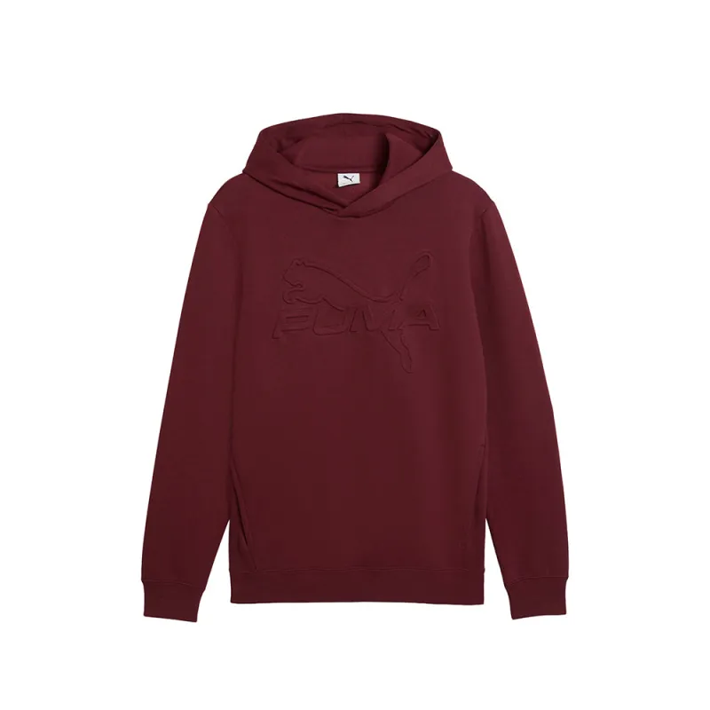 Essentials Embossed Pullover Hoodie made by Puma
