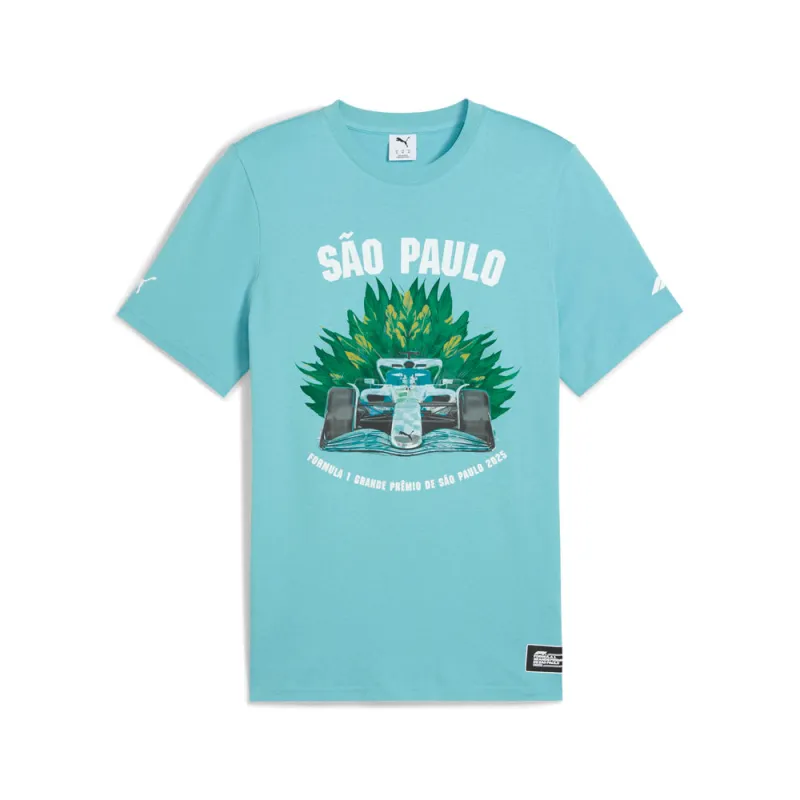 F1 Brazil Crew Neck Short Sleeve T-Shirt sold by Shoebacca