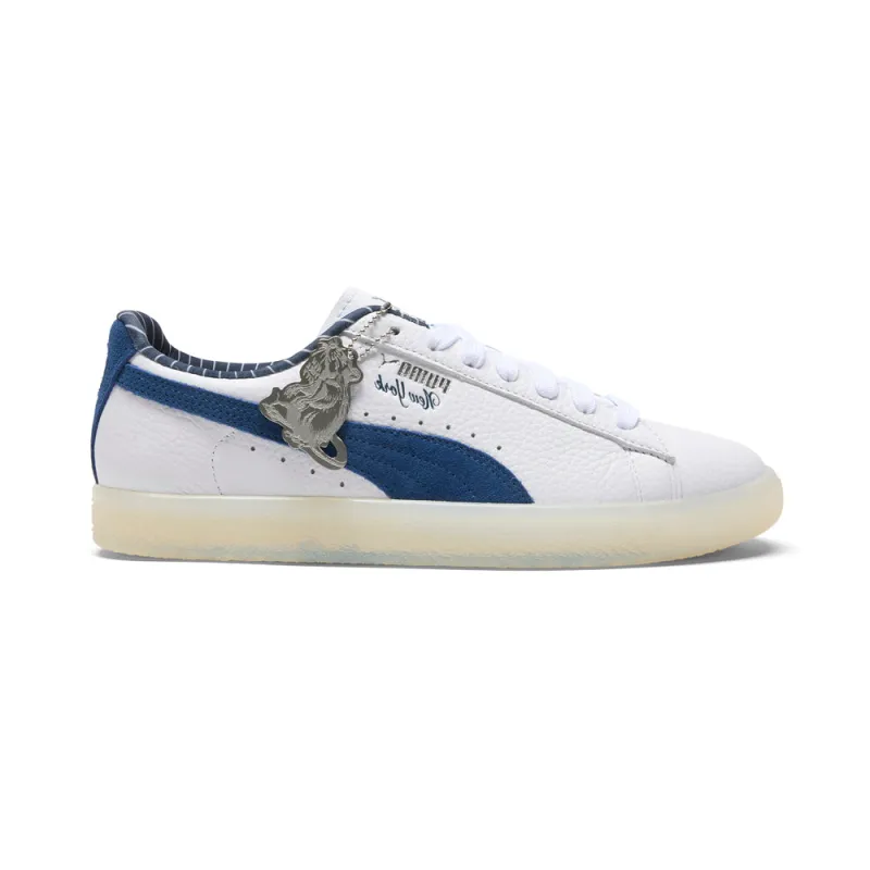 Clyde Graffiti Flagship Lace Up Sneakers sold by Shoebacca