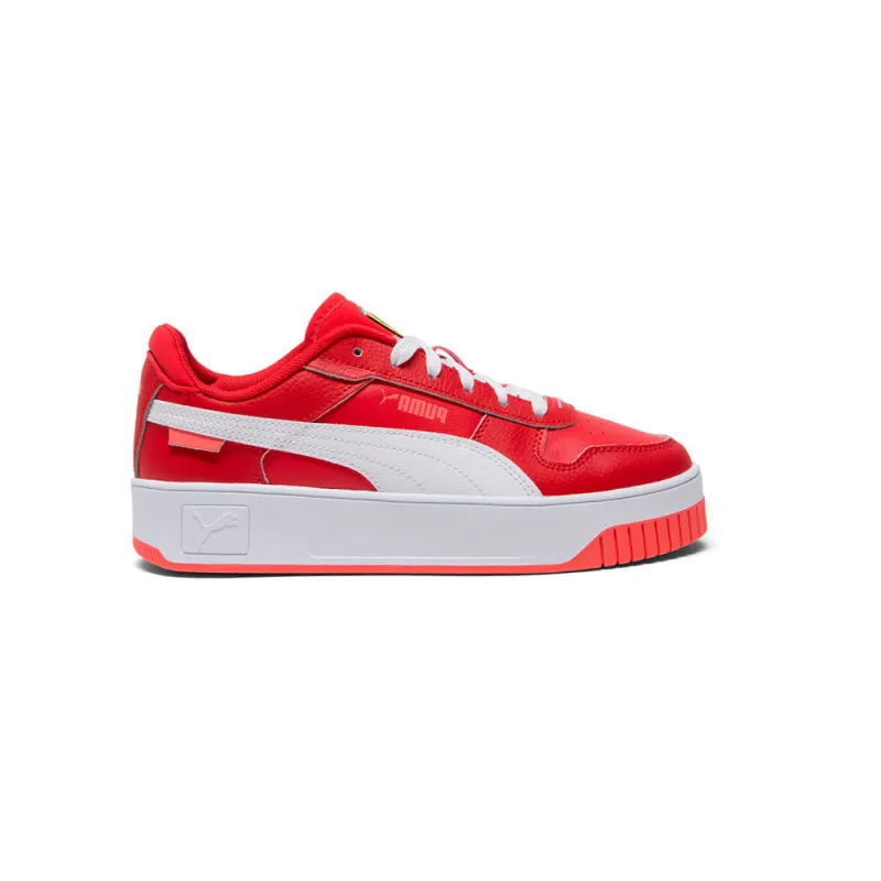 Scuderia Ferrari Carina Street Lace Up Sneakers made by Puma