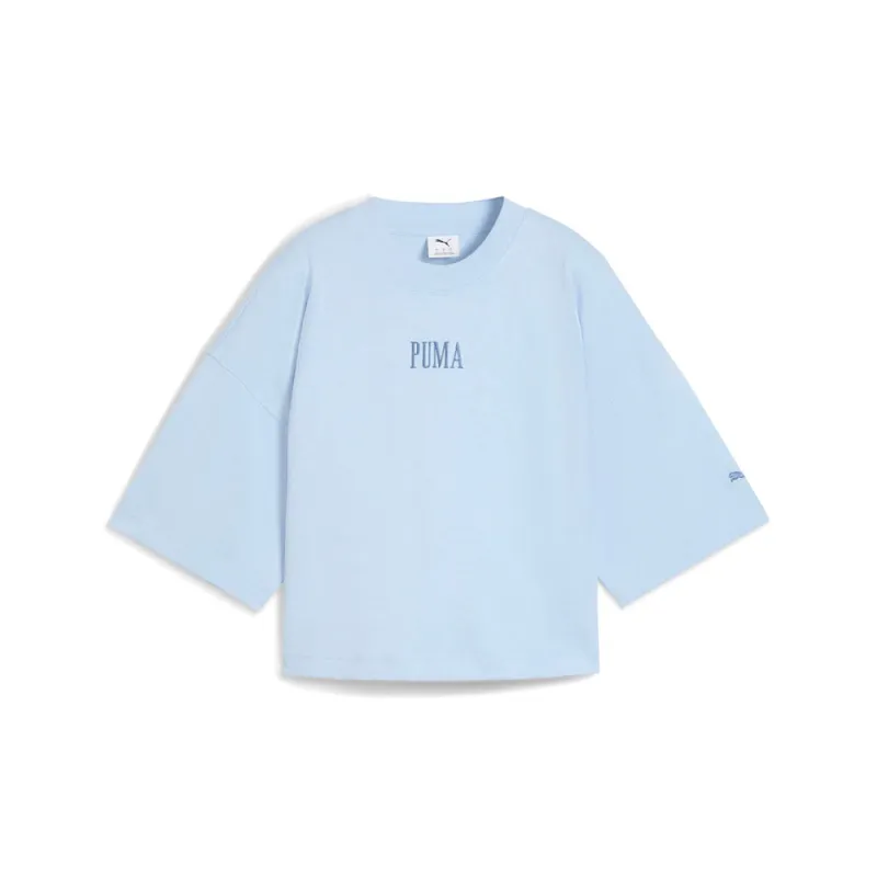 Premium Essentials Oversized Graphic Crew Neck Sweatshirt made by Puma