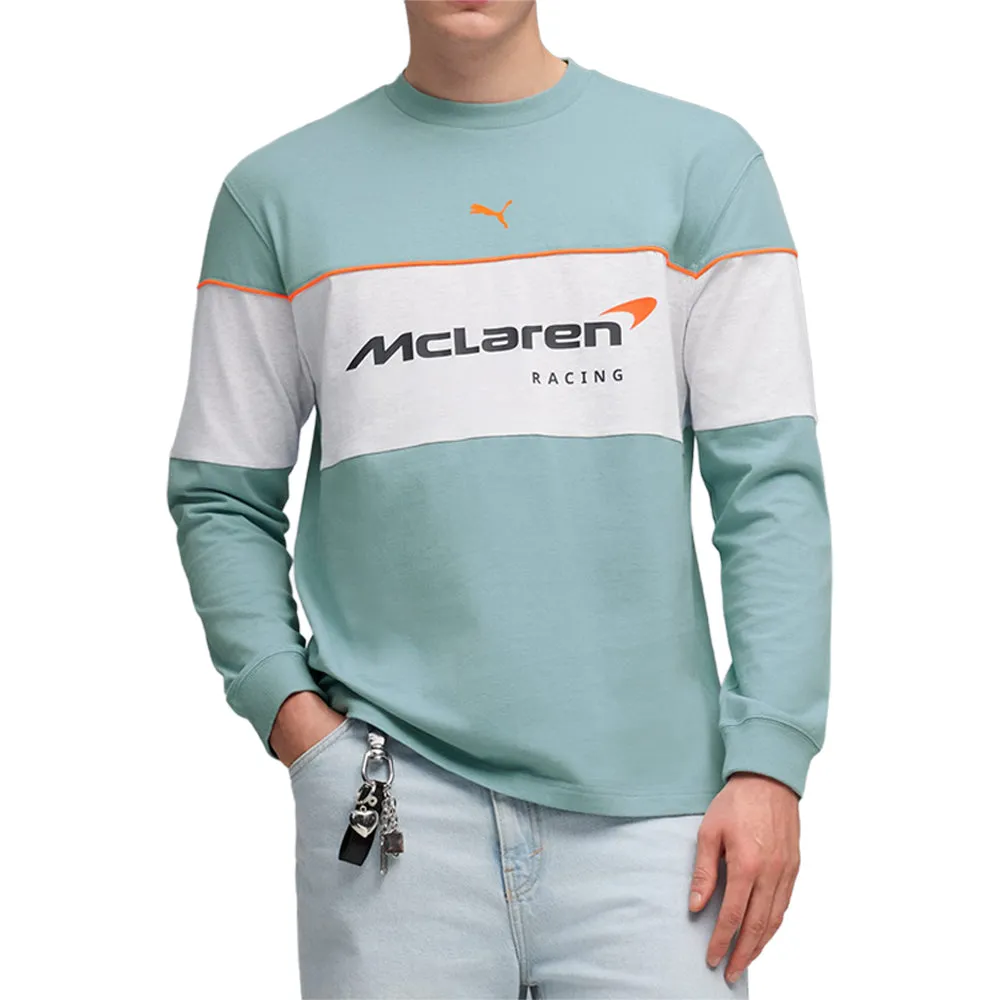 Mclaren Racing Crew Neck Long Sleeve T-Shirt sold by Shoebacca product image thumbnail 3