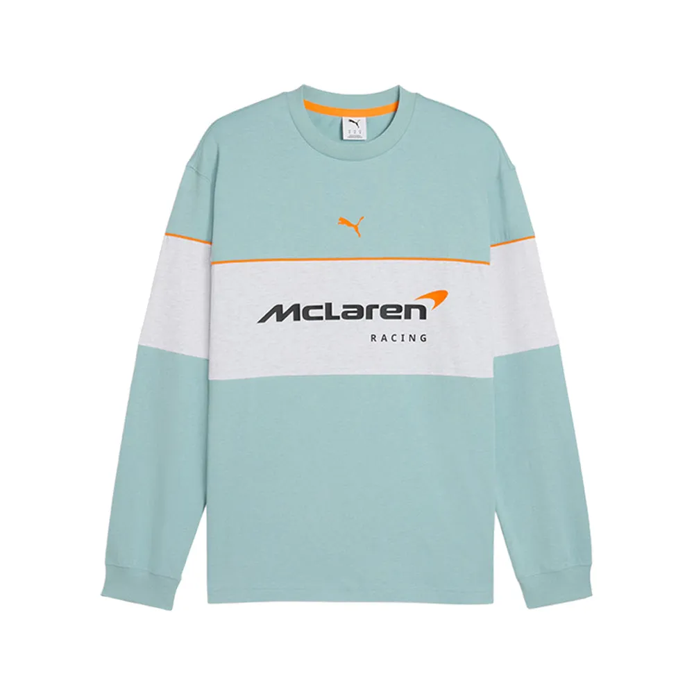 Mclaren Racing Crew Neck Long Sleeve T-Shirt sold by Shoebacca