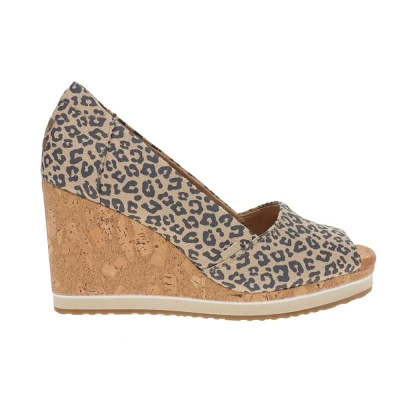 Essential Wedge Peep Toe Sandals made by Toms