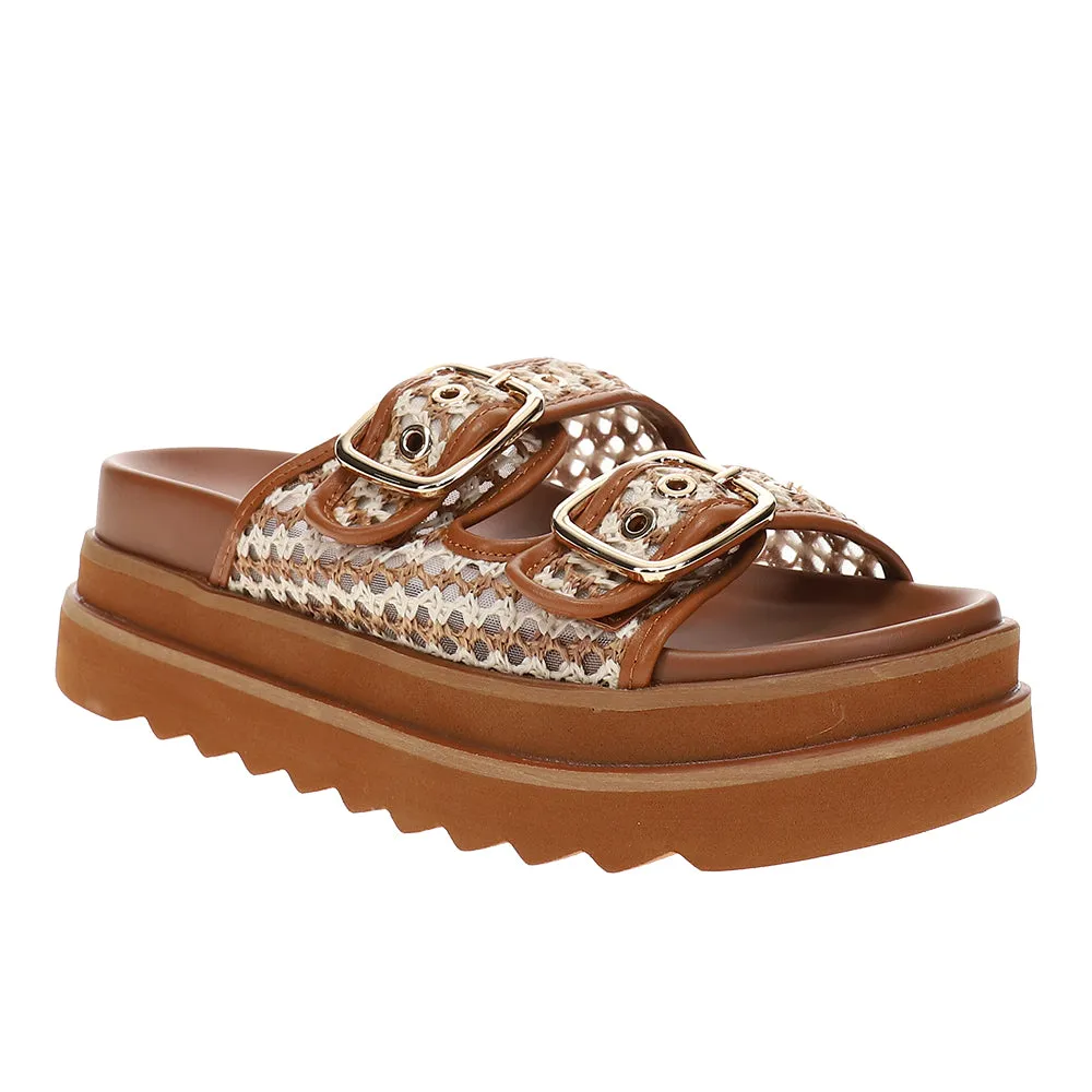 Word On the Street Platform Sandals sold by Shoebacca product image thumbnail 2