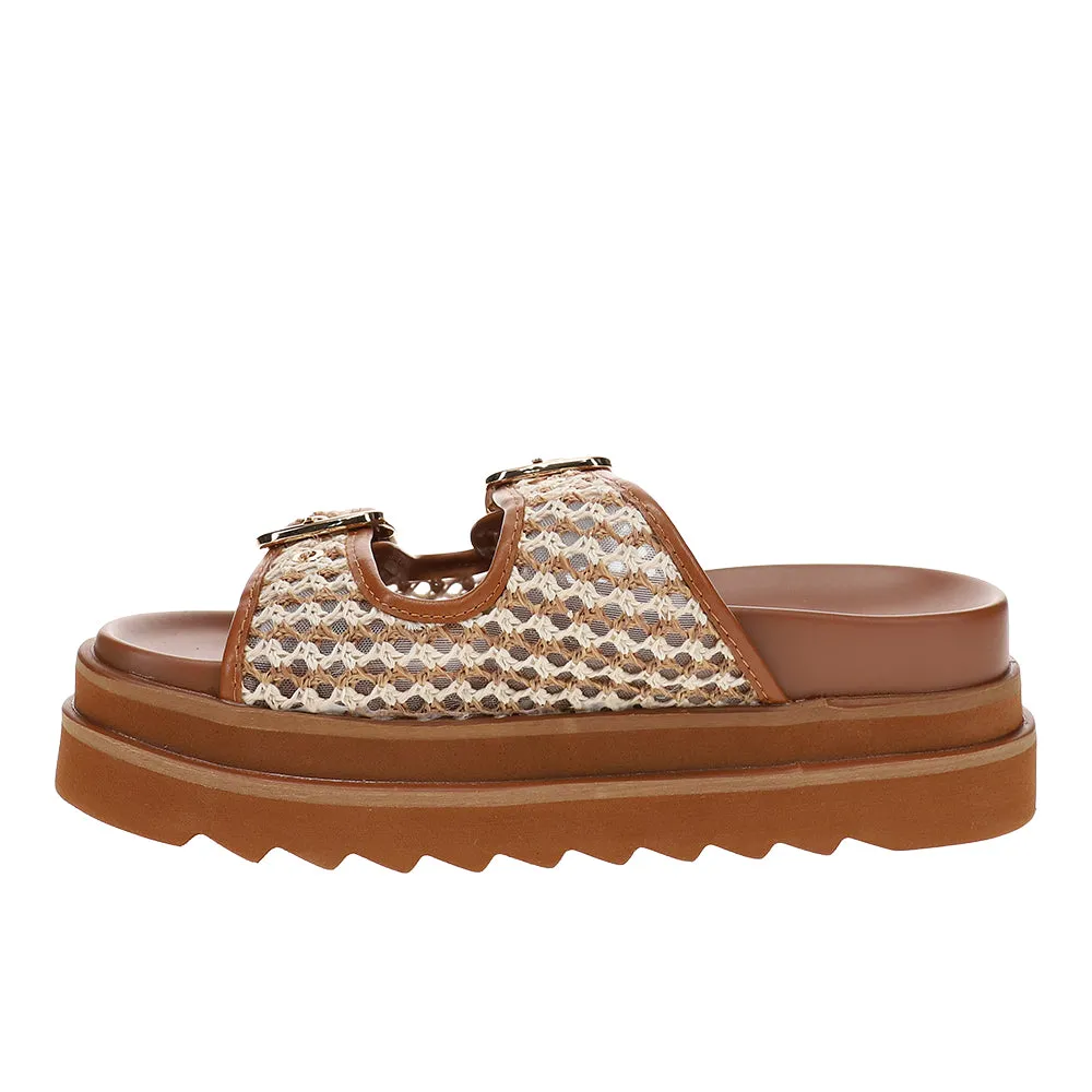 Word On the Street Platform Sandals sold by Shoebacca product image thumbnail 3