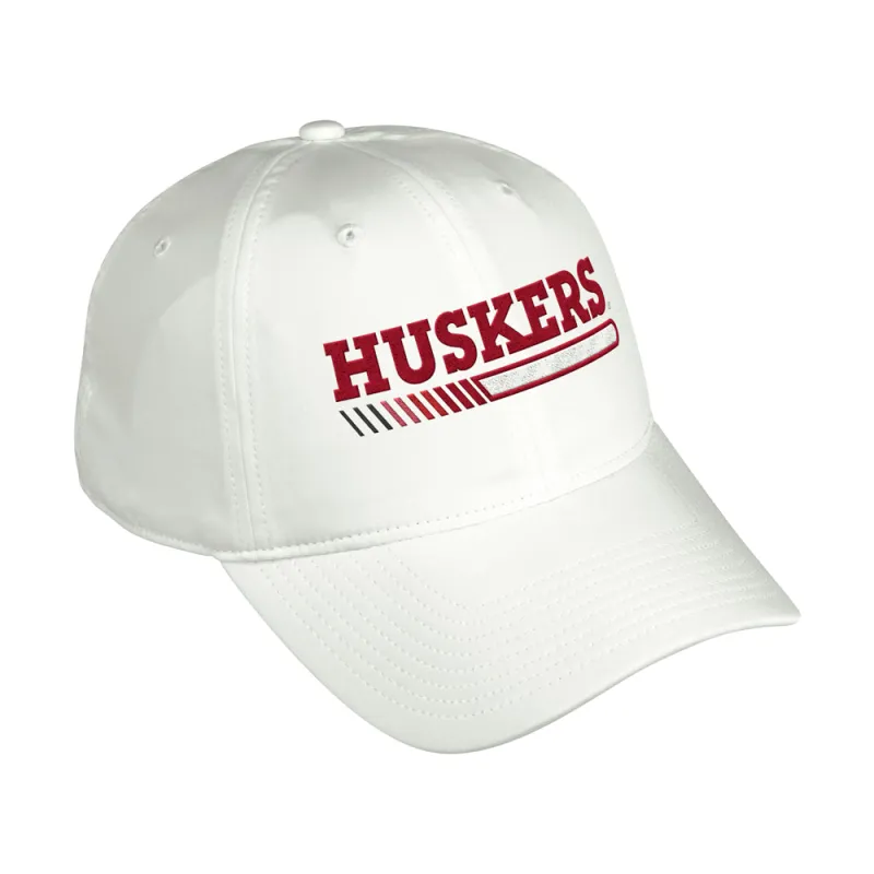 Nebraska Cornhuskers Adjustable Slouch Cap made by Adidas