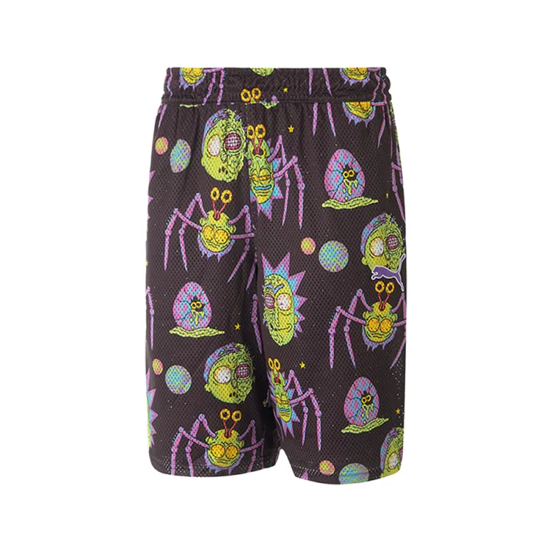 PUMA X RICK AND MORTY Graphic Athletic Shorts made by Puma