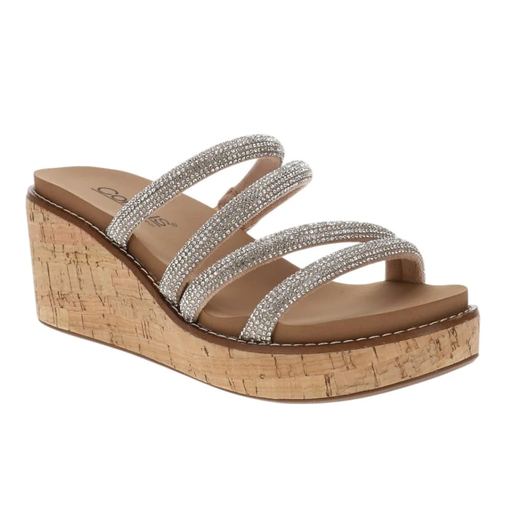 Summer Glow Rhinestone Wedge Sandals sold by Shoebacca product image thumbnail 2