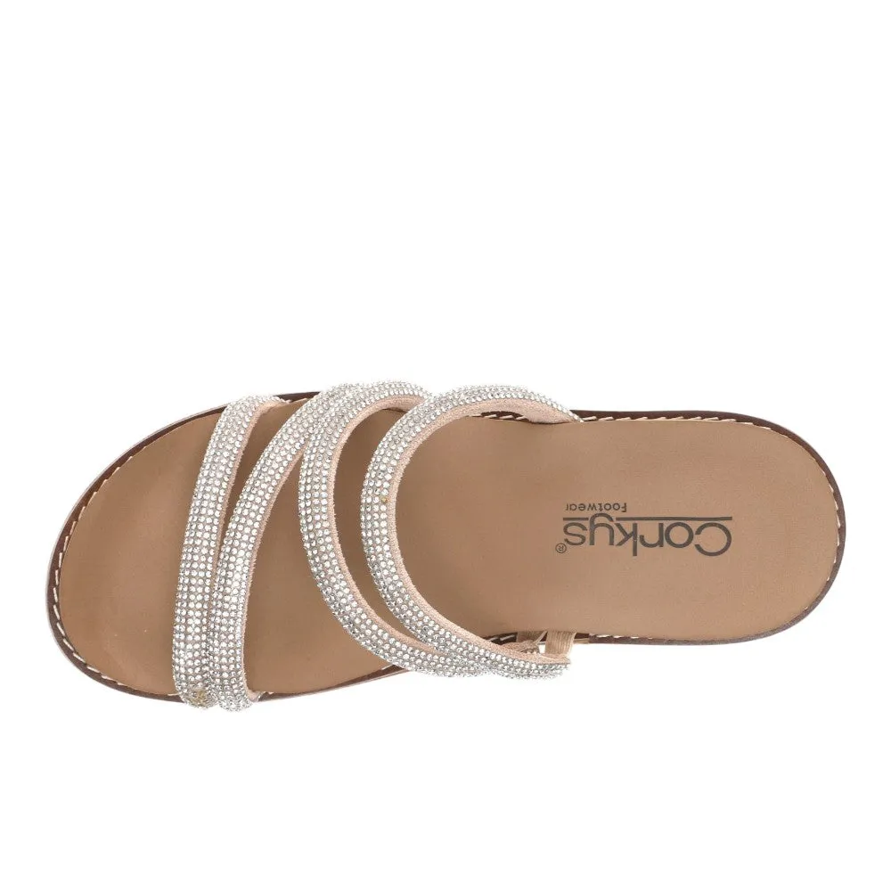 Summer Glow Rhinestone Wedge Sandals sold by Shoebacca product image thumbnail 4