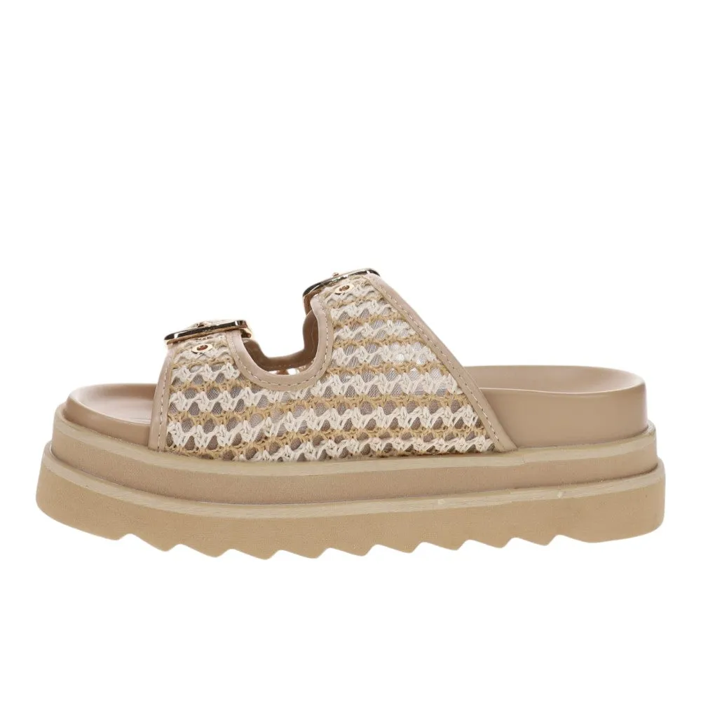 Word On the Street Platform Sandals sold by Shoebacca product image thumbnail 3