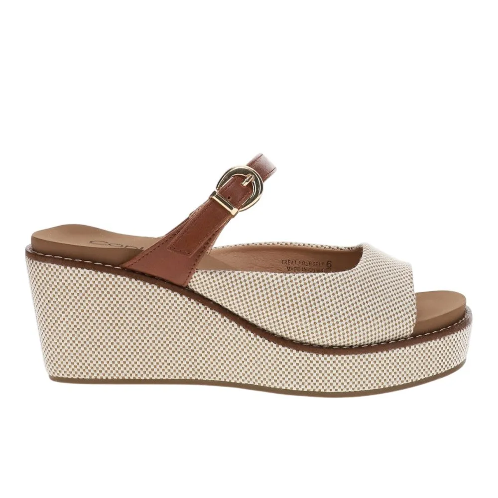 Treat Yourself Wedge Sandals sold by Shoebacca